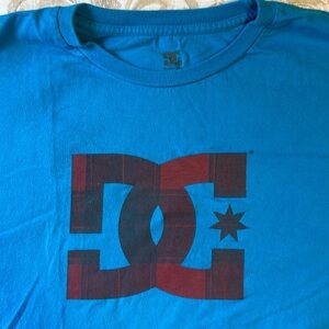 DC skateboard brand XL T-shirt. Blue and pre-owned great condition.